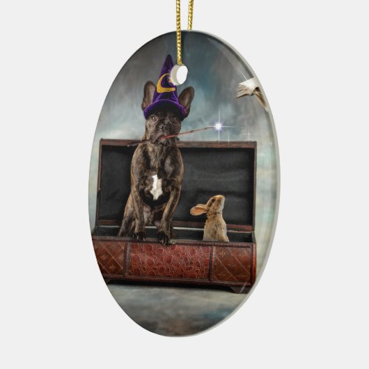 Magicisch en Vriend Keramisch Ornament (Links)