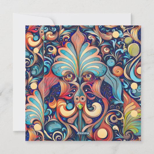 Magicisch Feestdagenkaart (Achterkant)