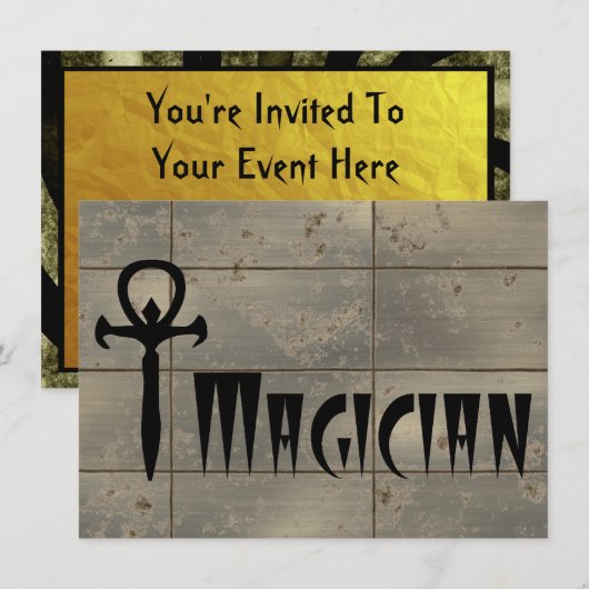 Magicisch Kaart (Voorkant / Achterkant)