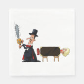 Magicisch optreden servet (Voorkant)