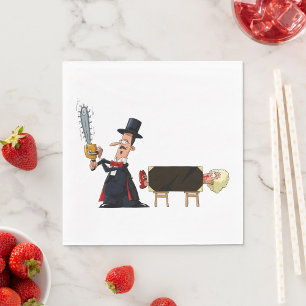 Magicisch optreden servet