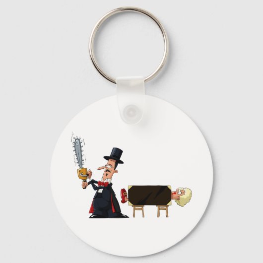 Magicisch optreden sleutelhanger (Voorkant)
