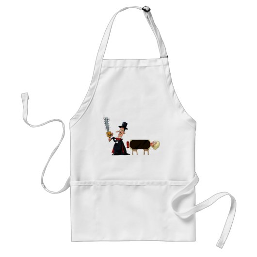 Magicisch optreden standaard schort (Voorkant)