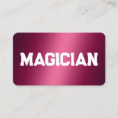 Magicisch Visitekaartje (Voorkant)