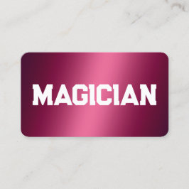Magicisch Visitekaartje