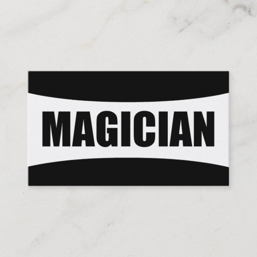 Magicisch Visitekaartje (Voorkant)