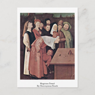 Magicische Detail door Hieronymus Bosch Briefkaart