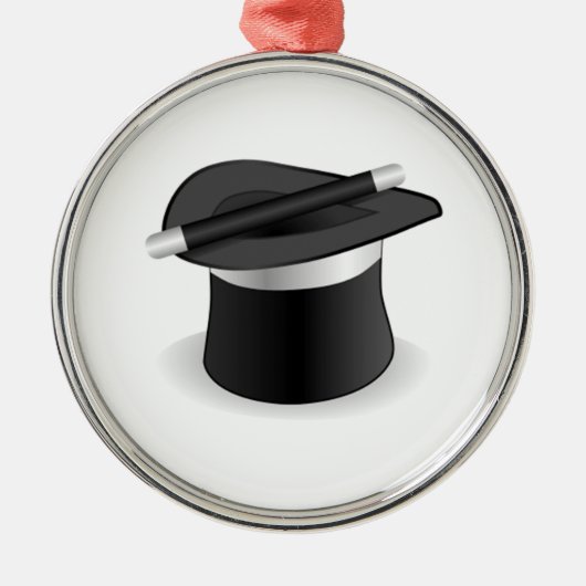 Magicische grond en Pet Metalen Ornament (Voorkant)