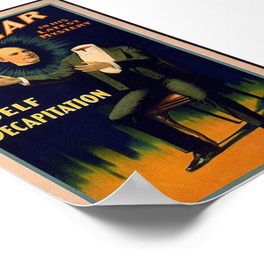  Magicische illustratie Poster (Hoek)