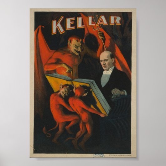  Magicische illustratie Poster (Voorkant)