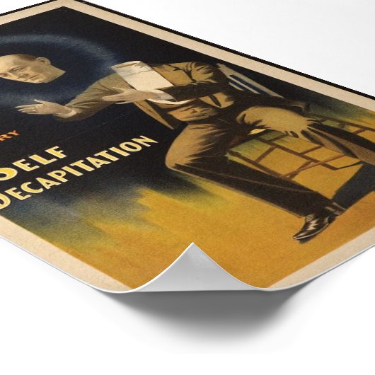  Magicische illustratie Poster (Hoek)