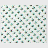 Magicische jongen met konijn in het pet cadeaupapier (Vlak)