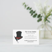 Magicische Petten en illusionisten uit de Magische Visitekaartje (Staand voorkant)