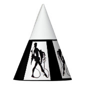 magicische silhouette uit de jaren 20 feesthoedjes (Links)
