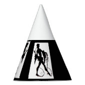 magicische silhouette uit de jaren 20 feesthoedjes (Rechts)