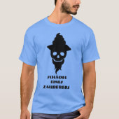 Magicische sku en tekst Schädel eines Zauberers T-shirt (Voorkant)