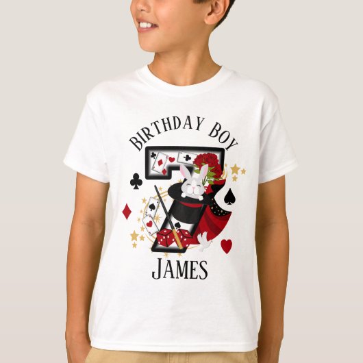 Magicische Zevende verjaardag Shirt op zondag Magi (Voorkant)