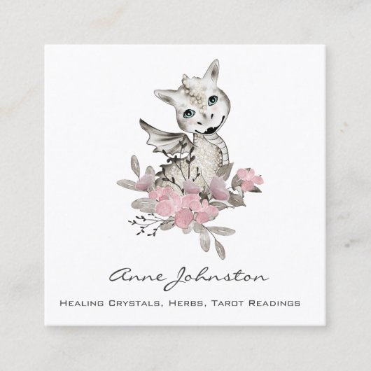 Magick Baby Dragon Visitekaartje (Voorkant)