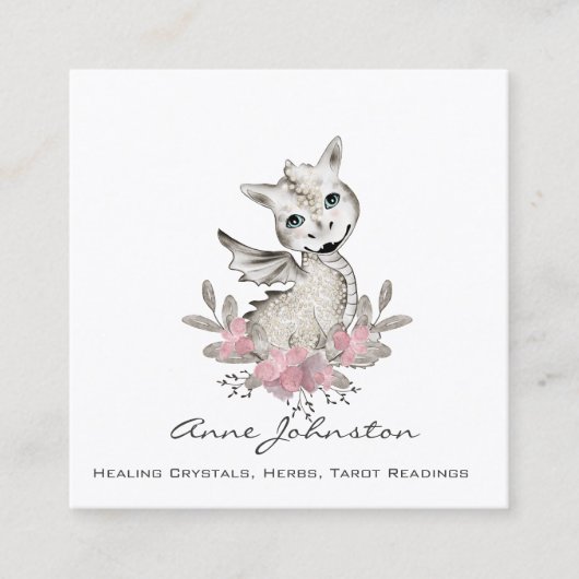 Magick Baby Dragon Visitekaartje (Voorkant)