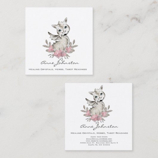 Magick Baby Dragon Visitekaartje (Voorkant / Achterkant)