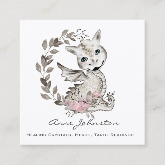 Magick Baby Dragon Visitekaartje (Voorkant)