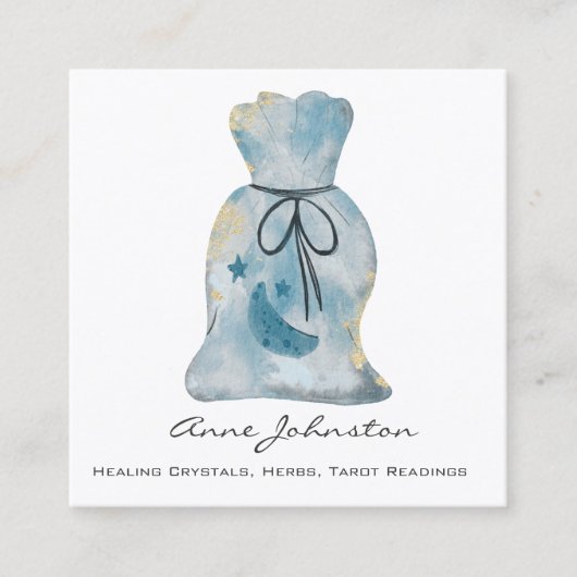 Magick Bag Square Visitekaartje (Voorkant)