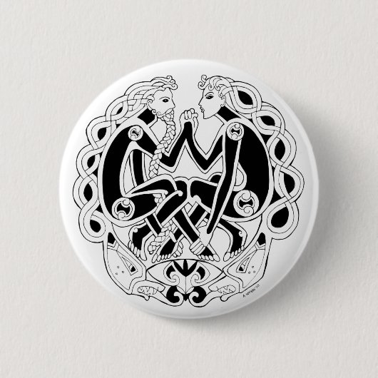 Magick - Gelijkheid Ronde Button 5,7 Cm (Voorkant)