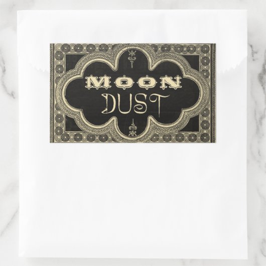 Magick - Maanstof Rechthoekige Sticker (Tas)