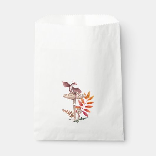 Magick Mushrooms and Dragons Favor Tassen Bedankzakje (Voorkant)