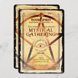 Magick Mystical Gathering Fortune Teller Eye Party Kaart