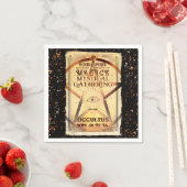 Magick Mystical Gathering Fortune Teller Eye Party Servet (Insitu)