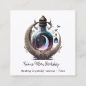 Magick Potion Fles Vierkante Visitekaartje (Voorkant)