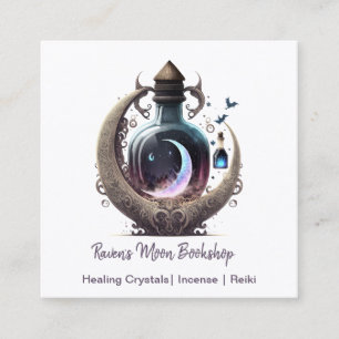 Magick Potion Fles Vierkante Visitekaartje