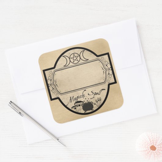 MAGICK SPELL ETIKET (Envelop)