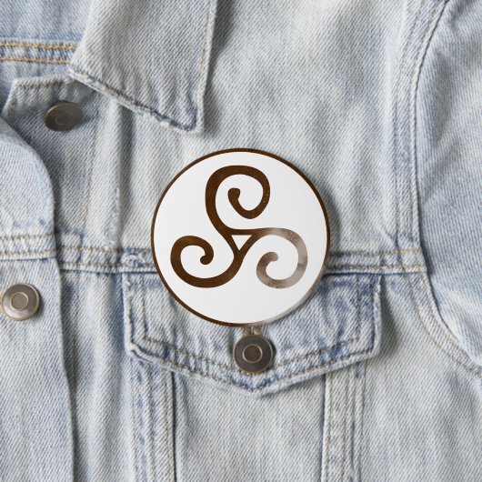 Magick - Trisaking Ronde Button 7,6 Cm (In situ)