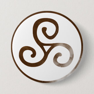 Magick - Trisaking Ronde Button 7,6 Cm