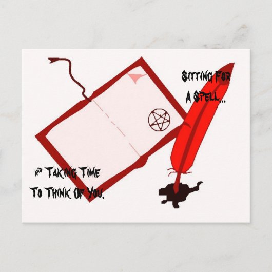 Magickal Memo Briefkaart (Voorkant)