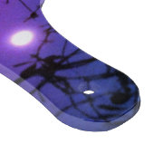 Magickal Moonlight Reflection over Kaiaua Bay NZ Snijplank (Hoek)