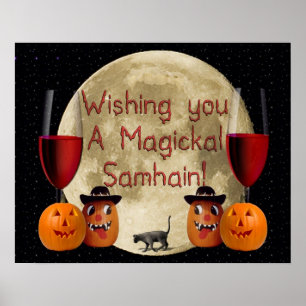 Magickal Samhain Poster