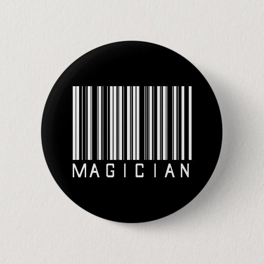 Magicumstreepjescode Ronde Button 5,7 Cm (Voorkant)