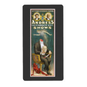  Magicus, Anjurk Poster Etiket (Voorkant)