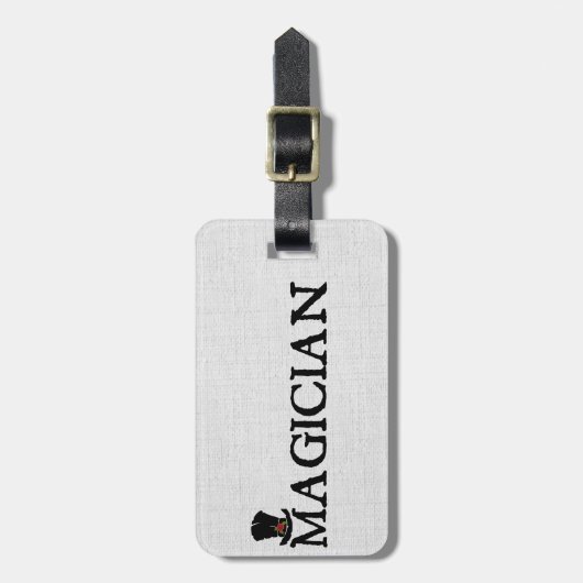 Magicus en Pet Bagagelabel (Voorkant verticaal)