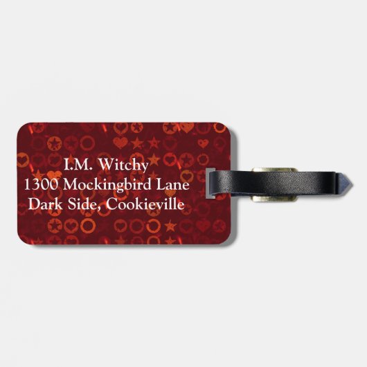 Magicus en Pet Bagagelabel (Achterkant horizontaal)