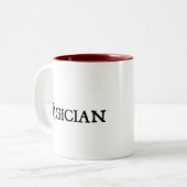 Magicus en Pet Tweekleurige Koffiemok (Voorkant links)