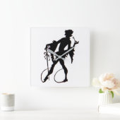 magicus silhouette uit de jaren 20 vierkante klok (Huis)