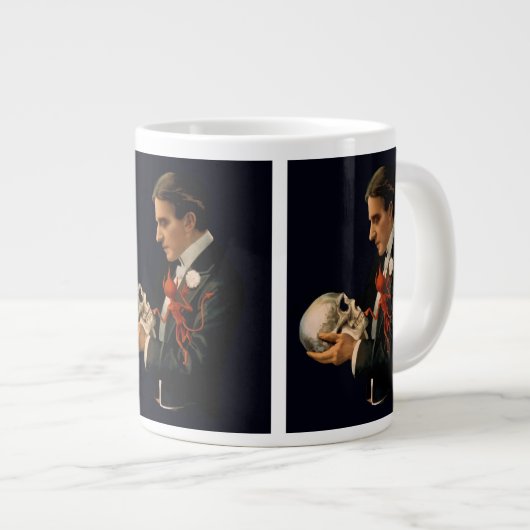 Magicus, Thurston Houdt een menselijke schedel va Grote Koffiekop (Voorkant rechts)