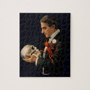  Magicus, Thurston Houdt een menselijke schedel va Legpuzzel