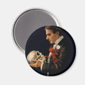  Magicus, Thurston Houdt een menselijke schedel va Magneet (Voorkant / Achterkant)