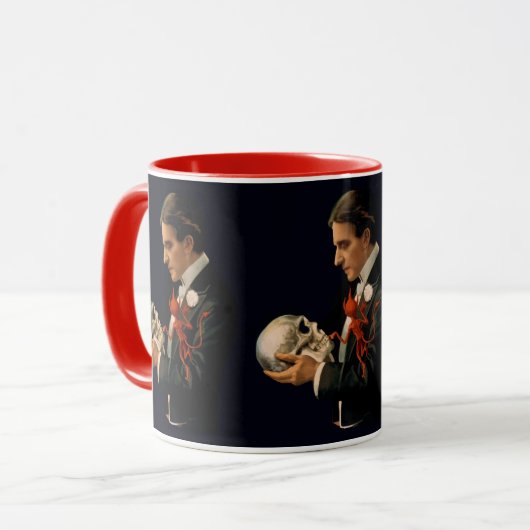  Magicus, Thurston Houdt een menselijke schedel va Mok (Voorkant links)