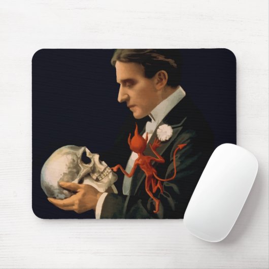  Magicus, Thurston Houdt een menselijke schedel va Muismat (Met muis)